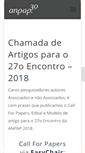 Mobile Screenshot of anpap.org.br